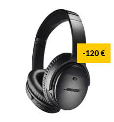 Headphones Bose QuietComfort QC35 II Wireless Pretos