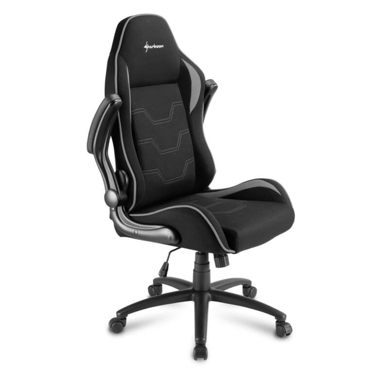 Cadeira Gaming Sharkoon Elbrus 1 Preta/Cinzenta