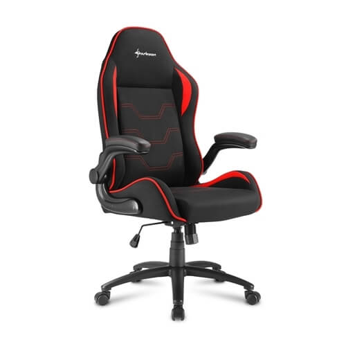 Cadeira Gaming Sharkoon Elbrus 1 Preta/Vermelha