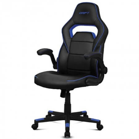 Cadeira Gaming Drift DR75 Preta/Azul