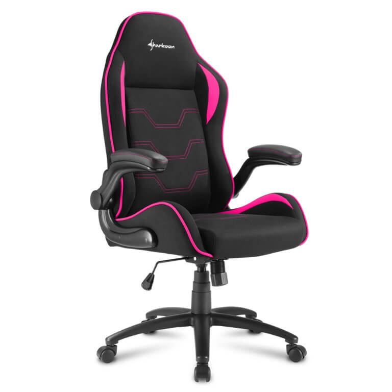 Cadeira Gaming Sharkoon Elbrus 1 Preta/Rosa