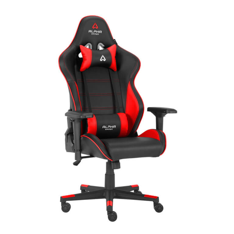 Cadeira Gaming Alpha Gamer Nimbus Preta/Vermelha
