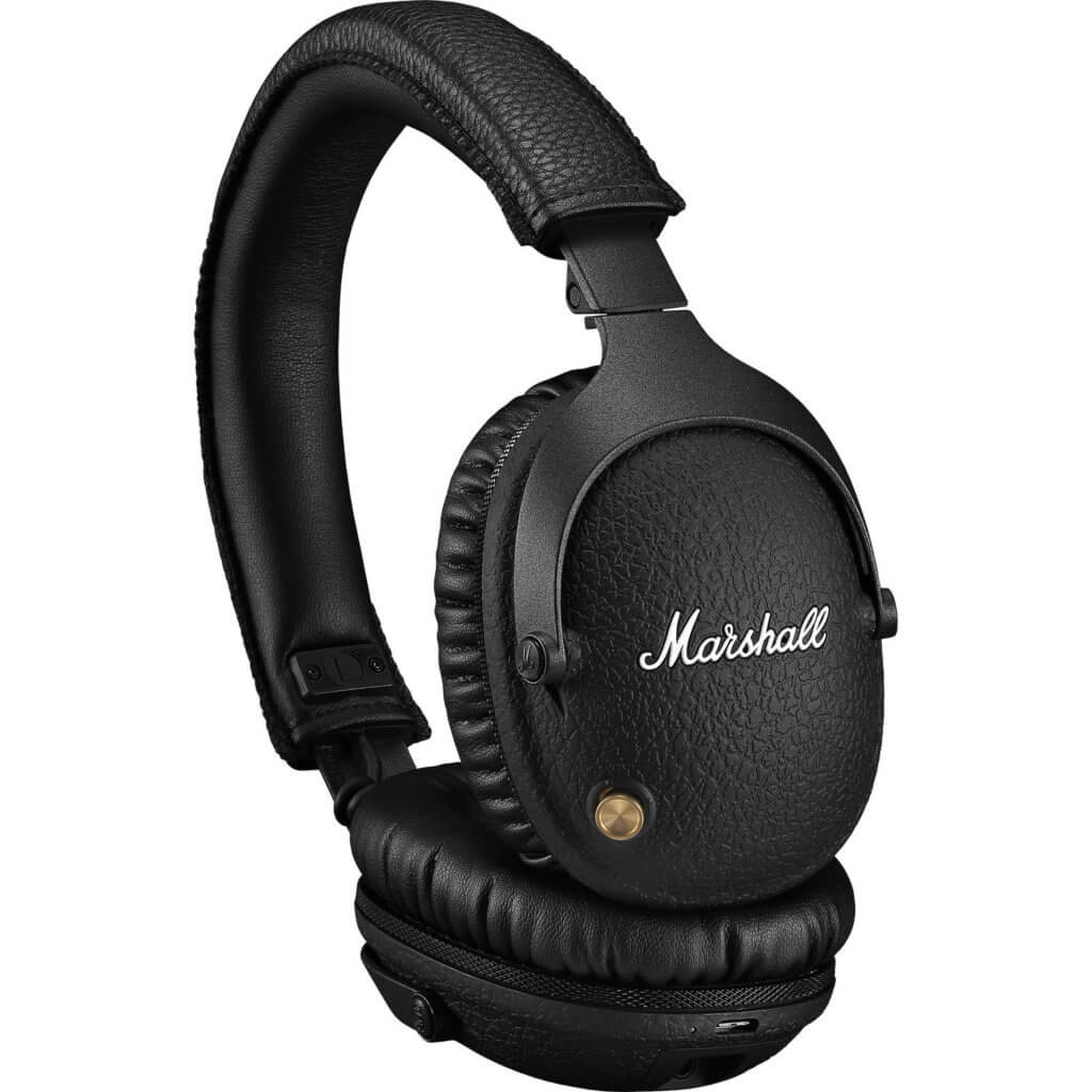 Headphones Marshall Monitor II A.N.C Bluetooth Pretos