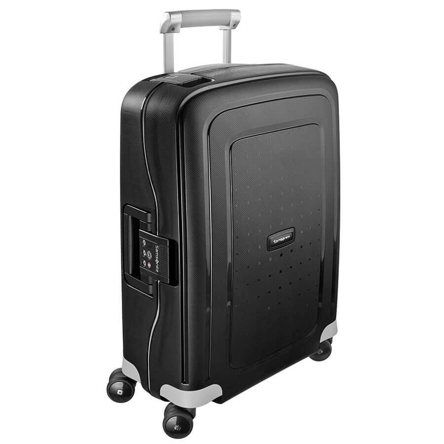 Mala de Viagem Samsonite S'Cure 55cm 4 Rodas Preta