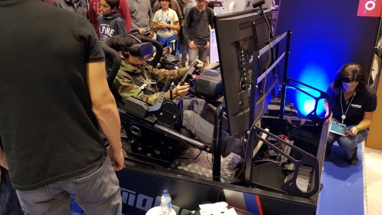 Simulador Simology em ação na Lisboa Games Week 2017