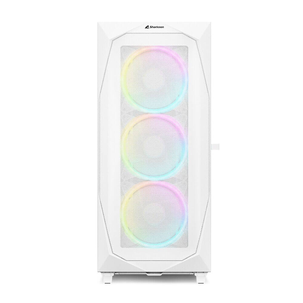 Sharkoon_REV300 White ATX PC Case.2