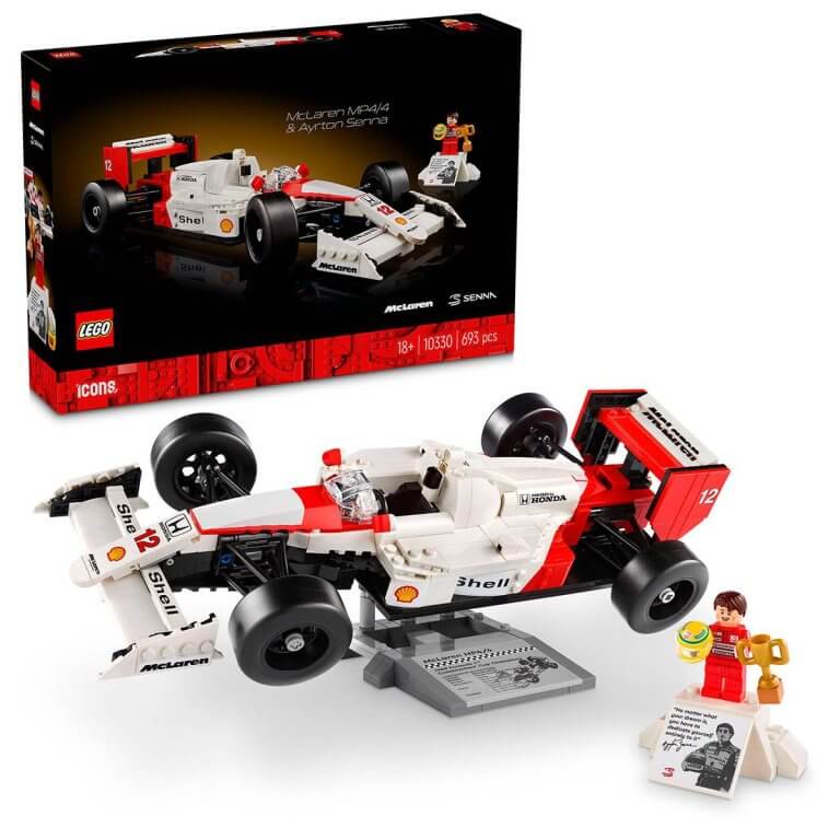LEGO Icons McLaren MP44 e Ayrton Senna F1 (1)