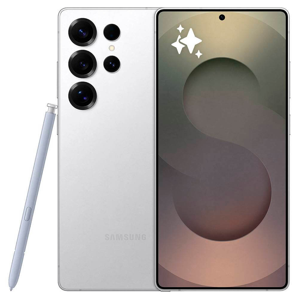 Samsung Galaxy S25 Ultra Branco Prateado Titânio