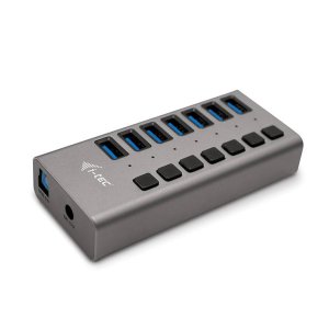 Estação de Carregamento i-tec U3CHARGEHUB7 USB 3.0 Charging HUB 7-Port + Power Adapter 36W