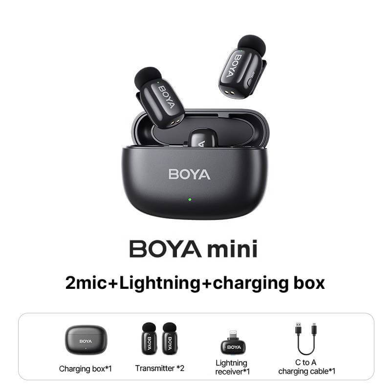 Microfone de Lapela BOYA Mini-15