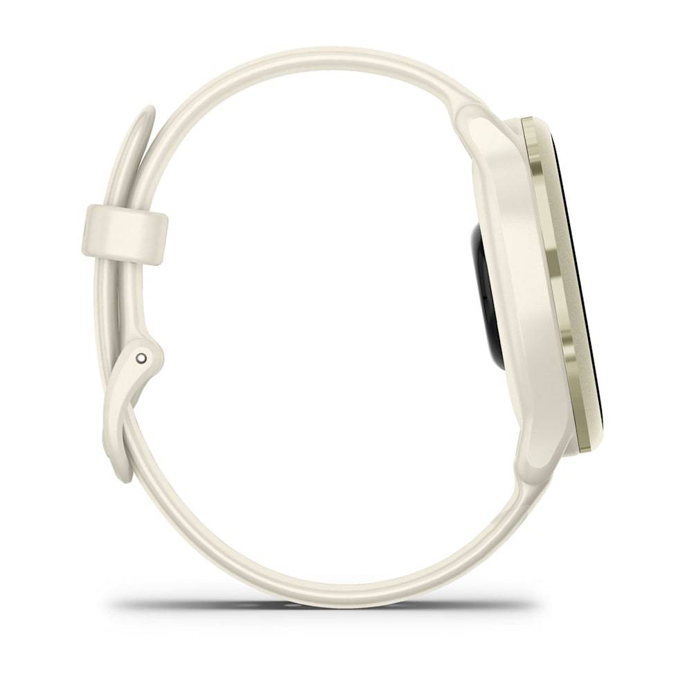 Vívoactive 6 (42mm) Dourado Lunar com Bracelete Branco Osso