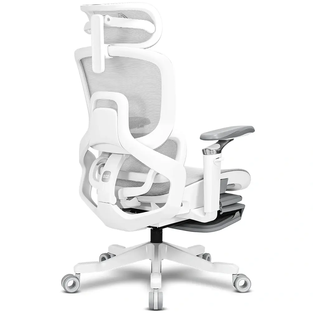 Cadeira Gaming Alpha Gamer Swell White/Grey