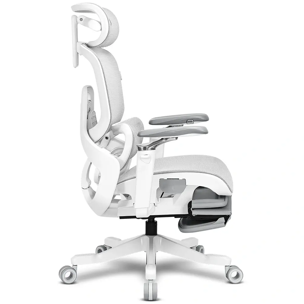 Cadeira Gaming Alpha Gamer Swell White/Grey