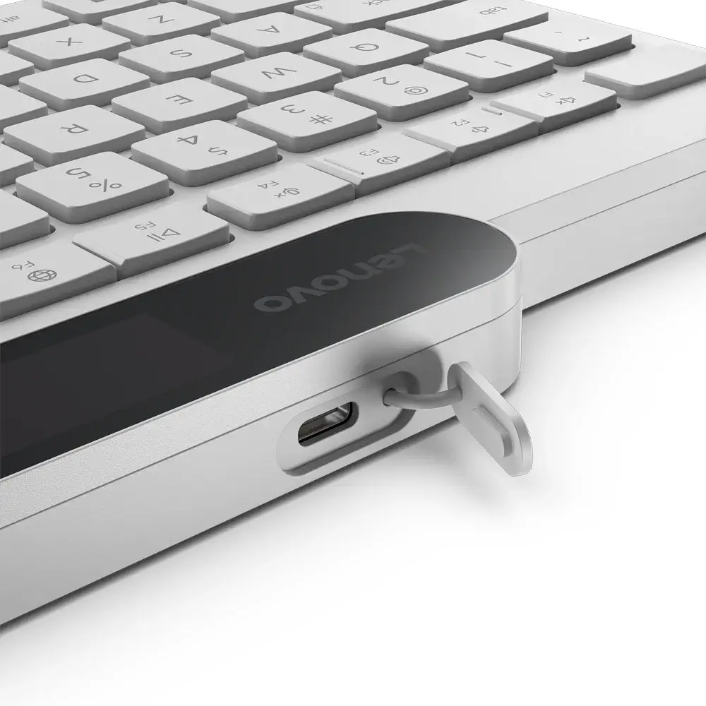Teclado Lenovo 800 Auto-Carregável Bluetooth PT