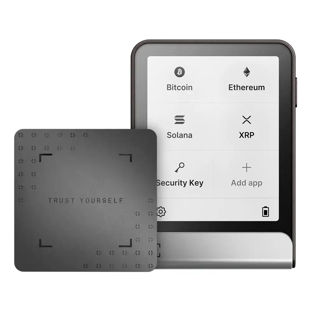Carteira Ledger Flex Crypto Hardware Wallet + Recovery Key Graphite