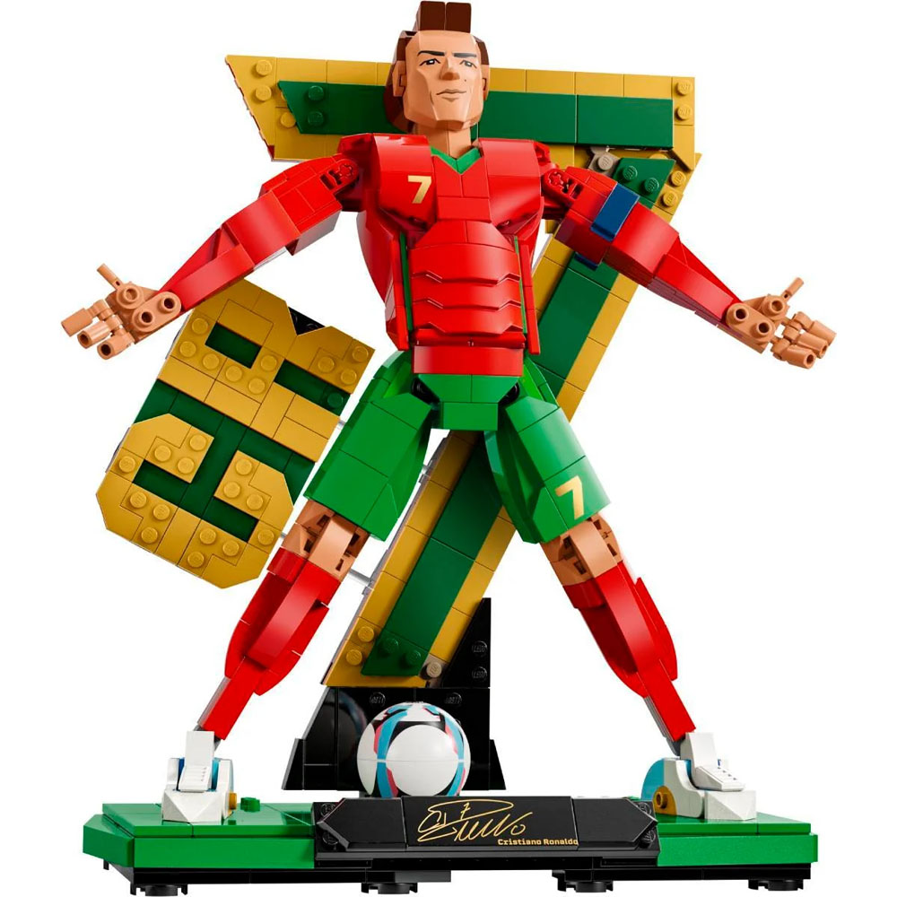 LEGO Editions Football: Cristiano Ronaldo – Lenda do Futebol | Idades 12+ | 854 Peças | Item 43016