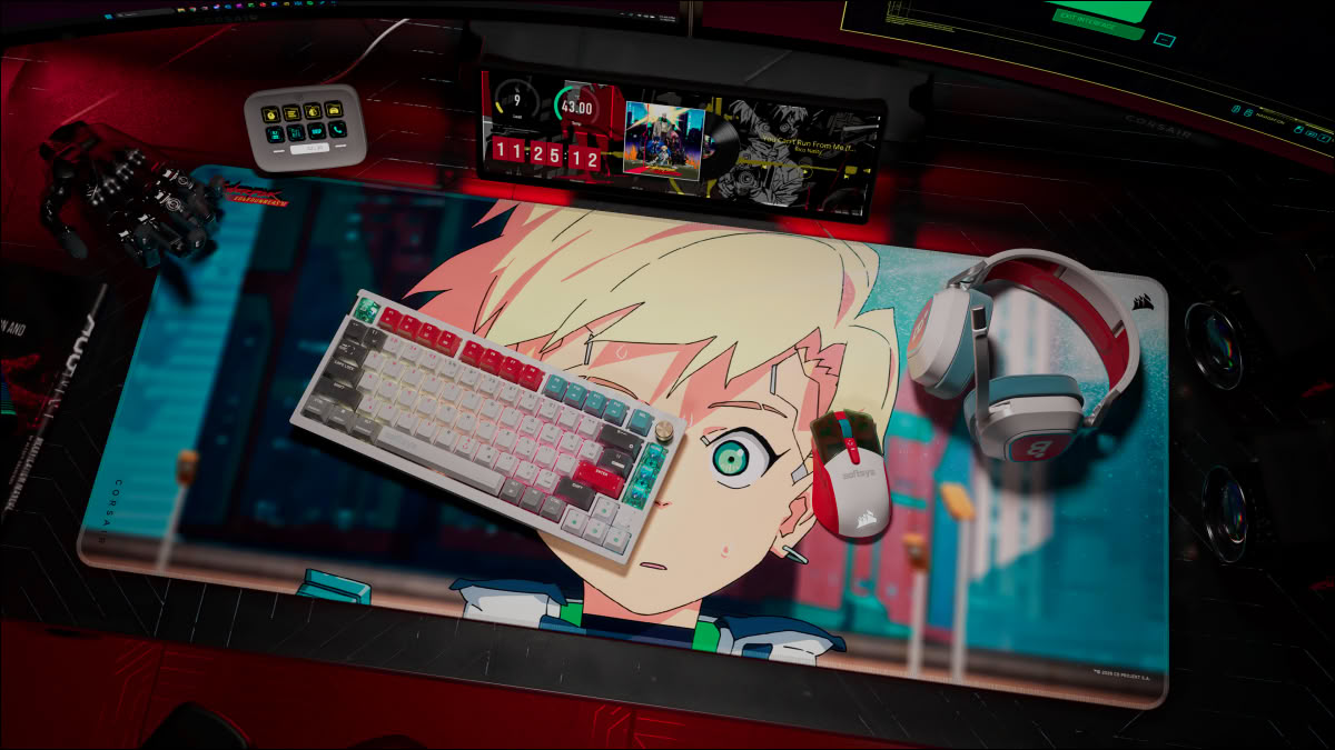 Corsair x Cyberpunk 2077 Arasaka White Collection_ (1)