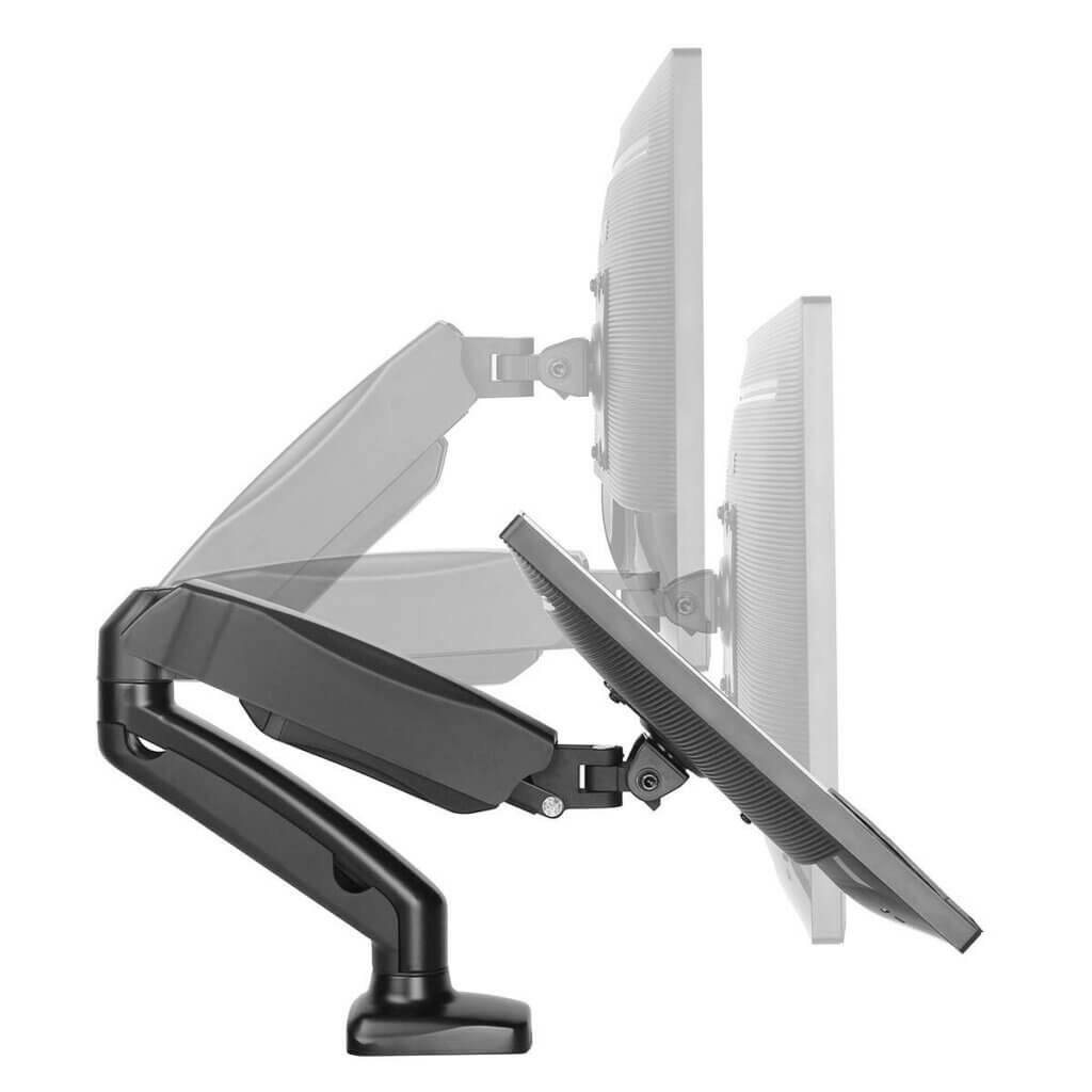 Suporte de Secretária Napofix DM3100 1x Monitor 17" - 32